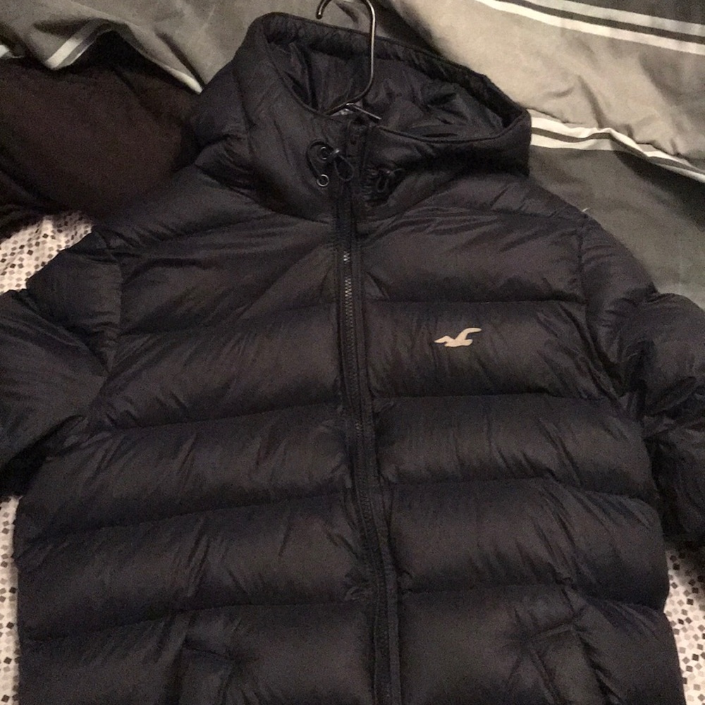 Hollister bubble coat